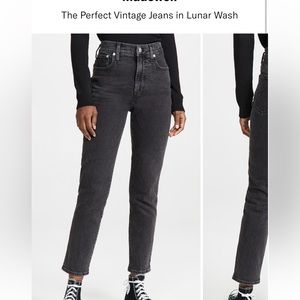 Madewell black jeans